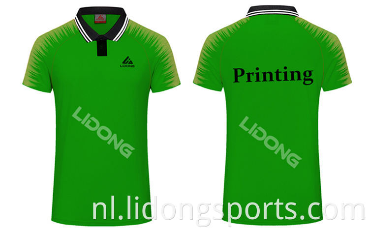 Custom jersey Polo T-shirt Design Factory Afdrukken van uw eigen merklogo met aangepaste labels en tags